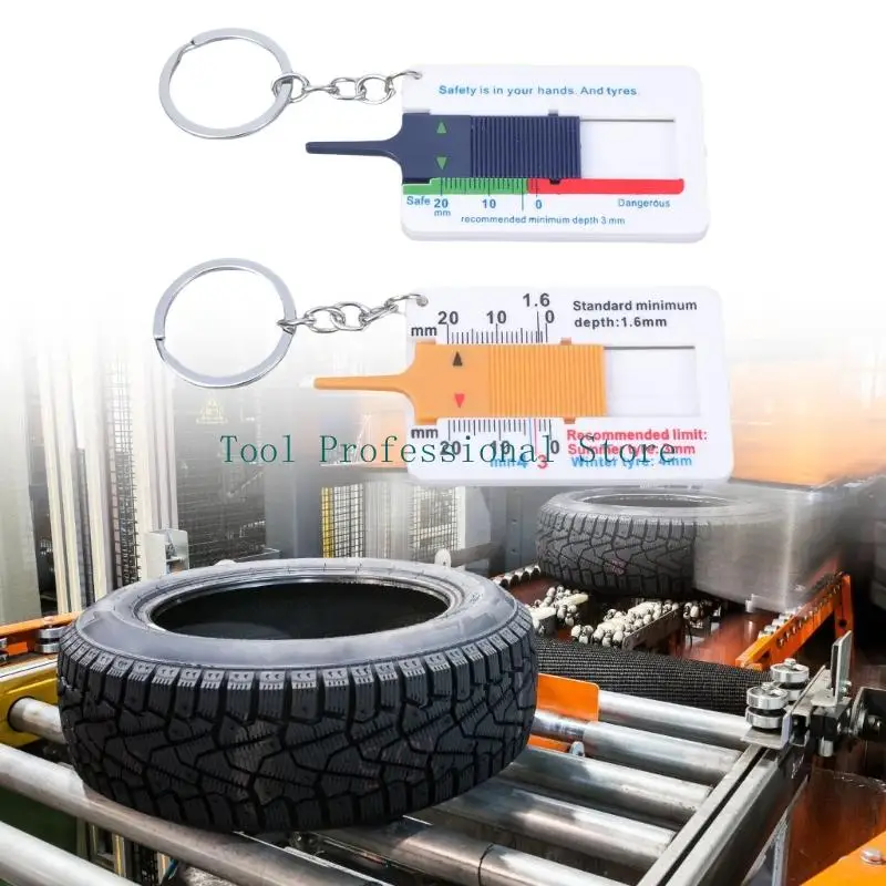 57QF 4PCS Easy carry Tire Treads Gauges with Keychains Suitable for Car Truck Motorcycle
57QF 4PCS Easy carry Tire Treads Gauges with Keychains Suitable for Car Truck Motorcycle