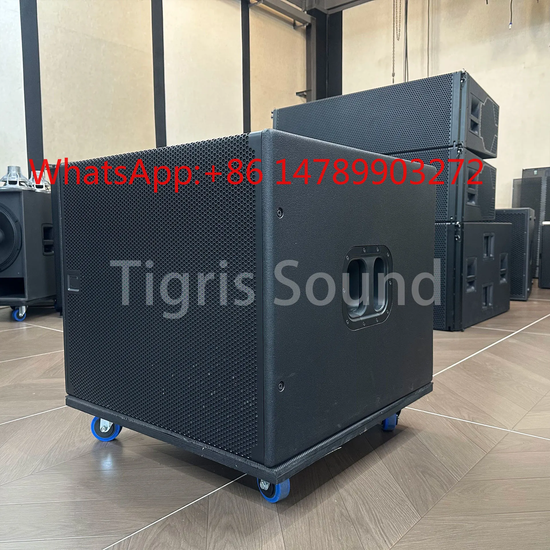 918S Single18in Compact Bass Subwoofer Wooden Box for Outdoor DJ Party & Medium Concert Stage Bass
918S Single18in Compact Bass Subwoofer Wooden Box for Outdoor DJ Party & Medium Concert Stage Bass