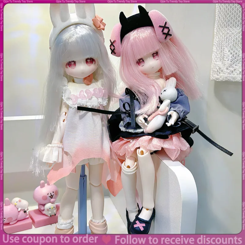 Genuine Non-Edible Doll Cute Legend 1/8 Bjd Blind Box With Hair Transplant 1/8 Scale Movable Figure Doll Girl Gift Surprise 16cm
Genuine Non-Edible Doll Cute Legend 1/8 Bjd Blind Box With Hair Transplant 1/8 Scale Movable Figure Doll Girl Gift Surprise 16cm