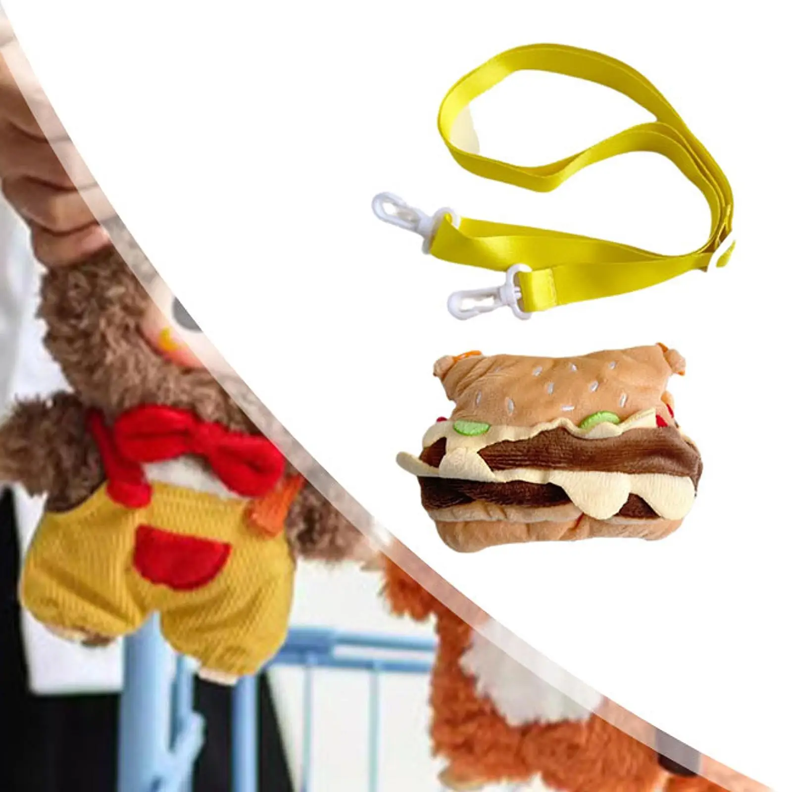 20cm Plush Dolls Clothes with Shoulder Strap Cute Soft Shoulder Bag for DIY Supplies Cosplay Photo Props Thanksgiving Halloween
20cm Plush Dolls Clothes with Shoulder Strap Cute Soft Shoulder Bag for DIY Supplies Cosplay Photo Props Thanksgiving Halloween