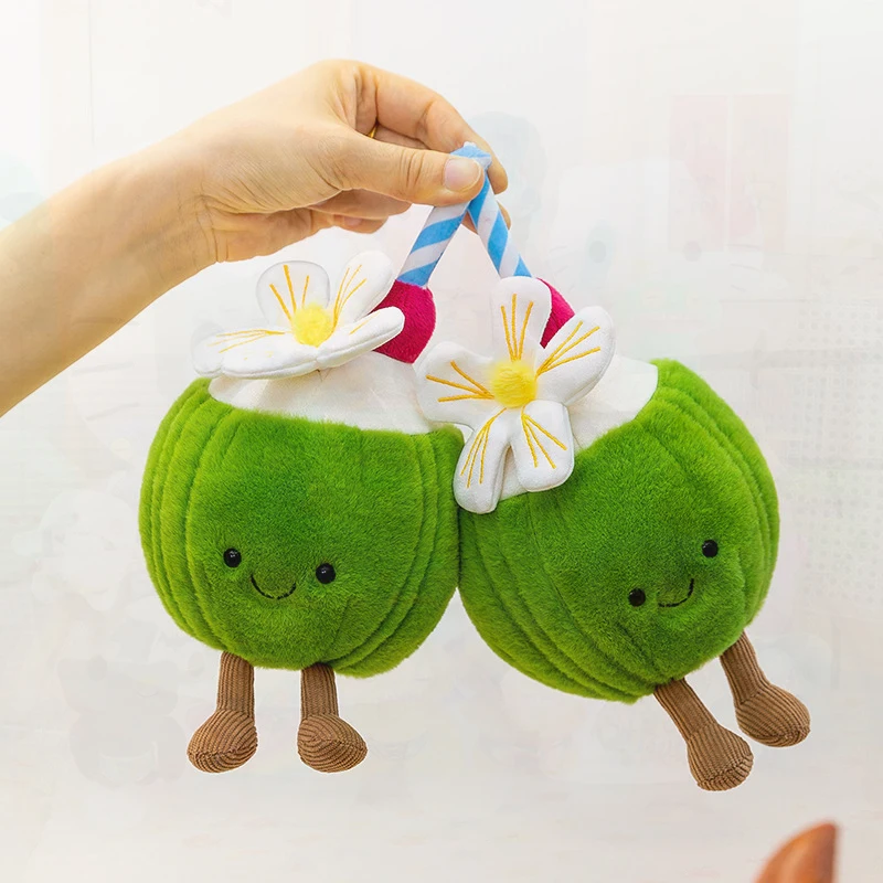 Adorable Coconut-Themed Plush Toy for Kids Summer Birthday Gift Soft Stuffed Animal with Realistic Fruit Design Perfect
Adorable Coconut-Themed Plush Toy for Kids Summer Birthday Gift Soft Stuffed Animal with Realistic Fruit Design Perfect