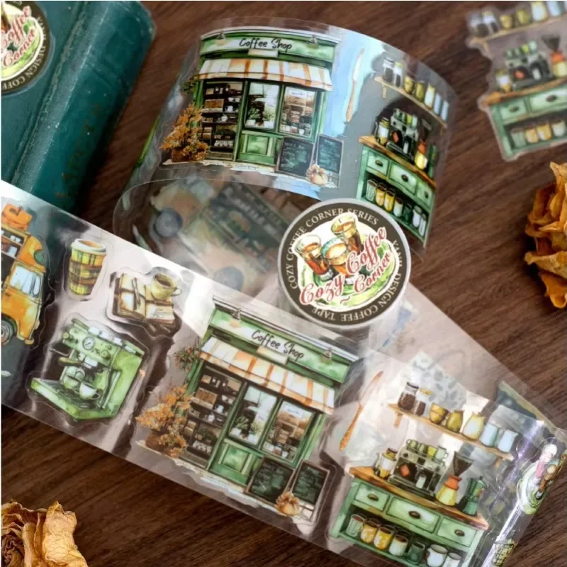 1Roll PET Aquascape Tape Cozy Coffee Corner Writing Material Decorative Collage Base Stickers Handbook Scrapbook 60mm*2m
1Roll PET Aquascape Tape Cozy Coffee Corner Writing Material Decorative Collage Base Stickers Handbook Scrapbook 60mm*2m