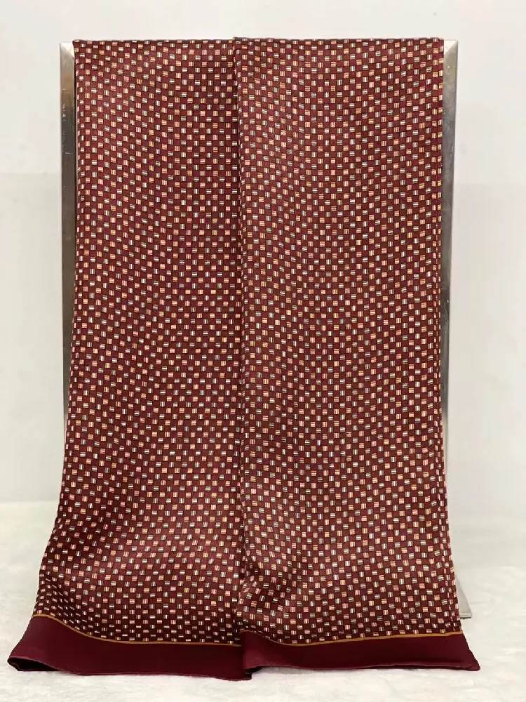 Men's 100% Silk Scarf Double Layer Long Neckerchief Business Casual Office Cravat Shawl Red Brown Black
Men's 100% Silk Scarf Double Layer Long Neckerchief Business Casual Office Cravat Shawl Red Brown Black