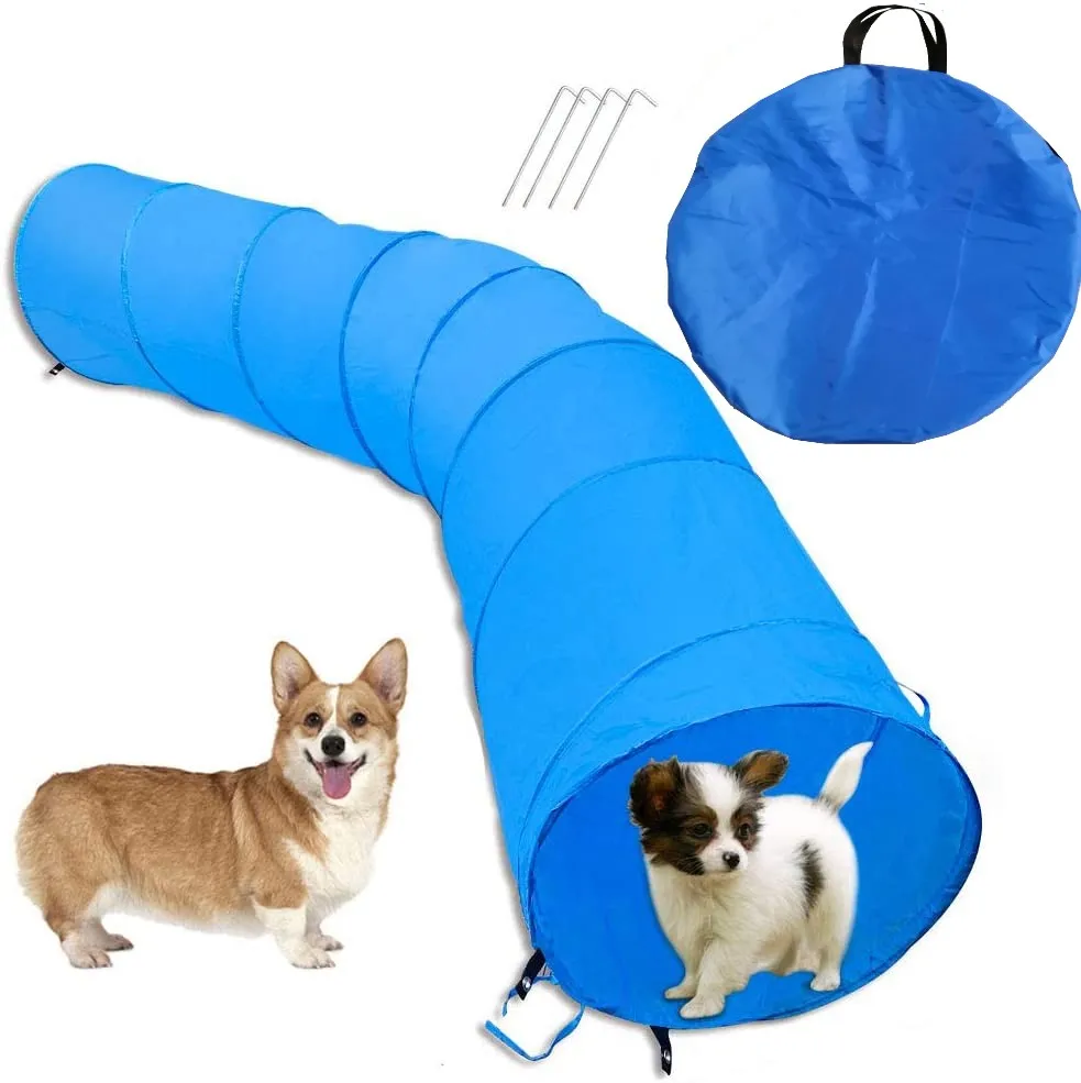 Folding Cat Dog Channel Pet Agility Training Tunnel Crawling Tunnel Pet Outdoor Sports Training Supplies Dia60cm Length 142cm
Folding Cat Dog Channel Pet Agility Training Tunnel Crawling Tunnel Pet Outdoor Sports Training Supplies Dia60cm Length 142cm