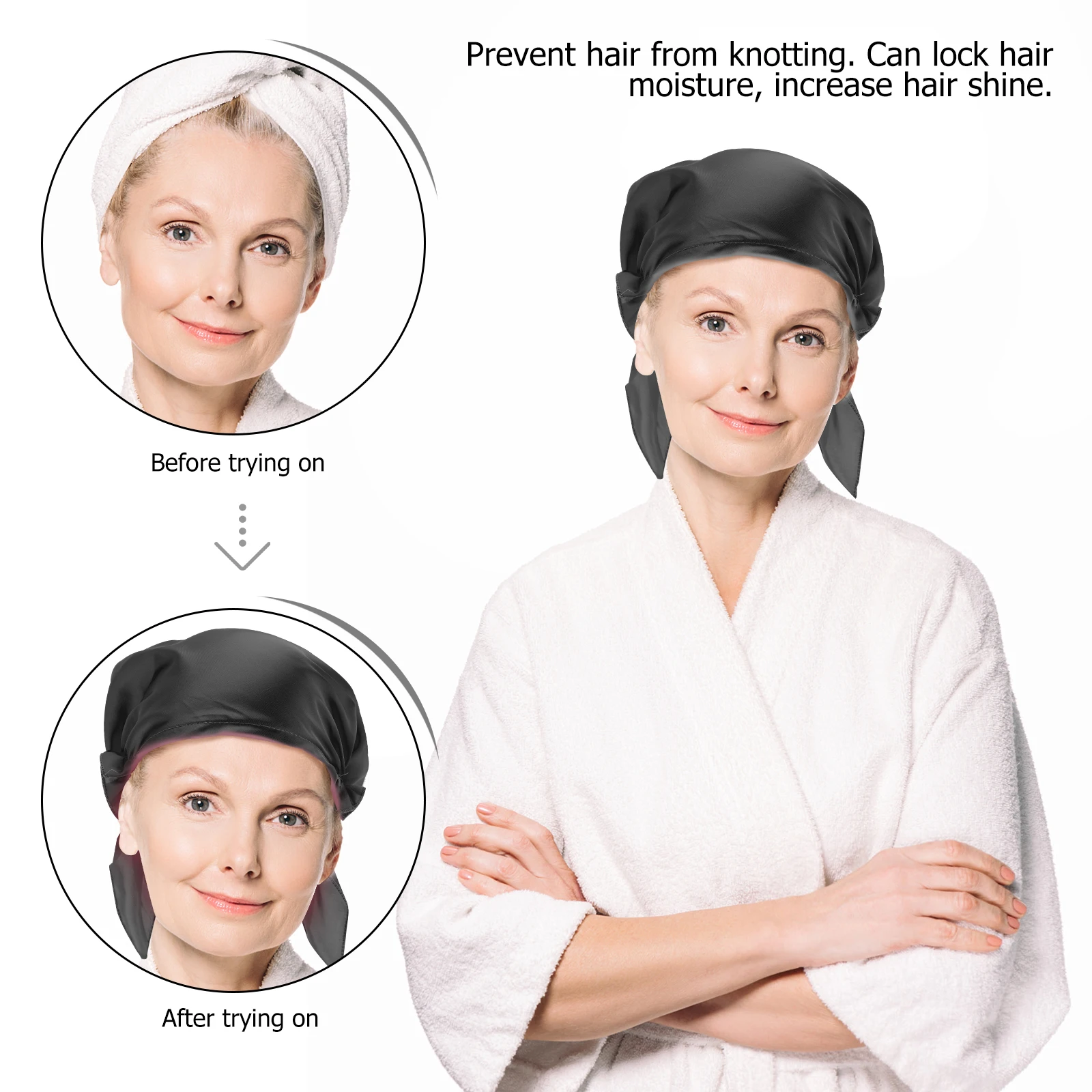 Silk Sleep Elastic Adult Care Maternal Bathing Makeup Headscarf Home Wear Reduces Friction Prevents
Silk Sleep Elastic Adult Care Maternal Bathing Makeup Headscarf Home Wear Reduces Friction Prevents