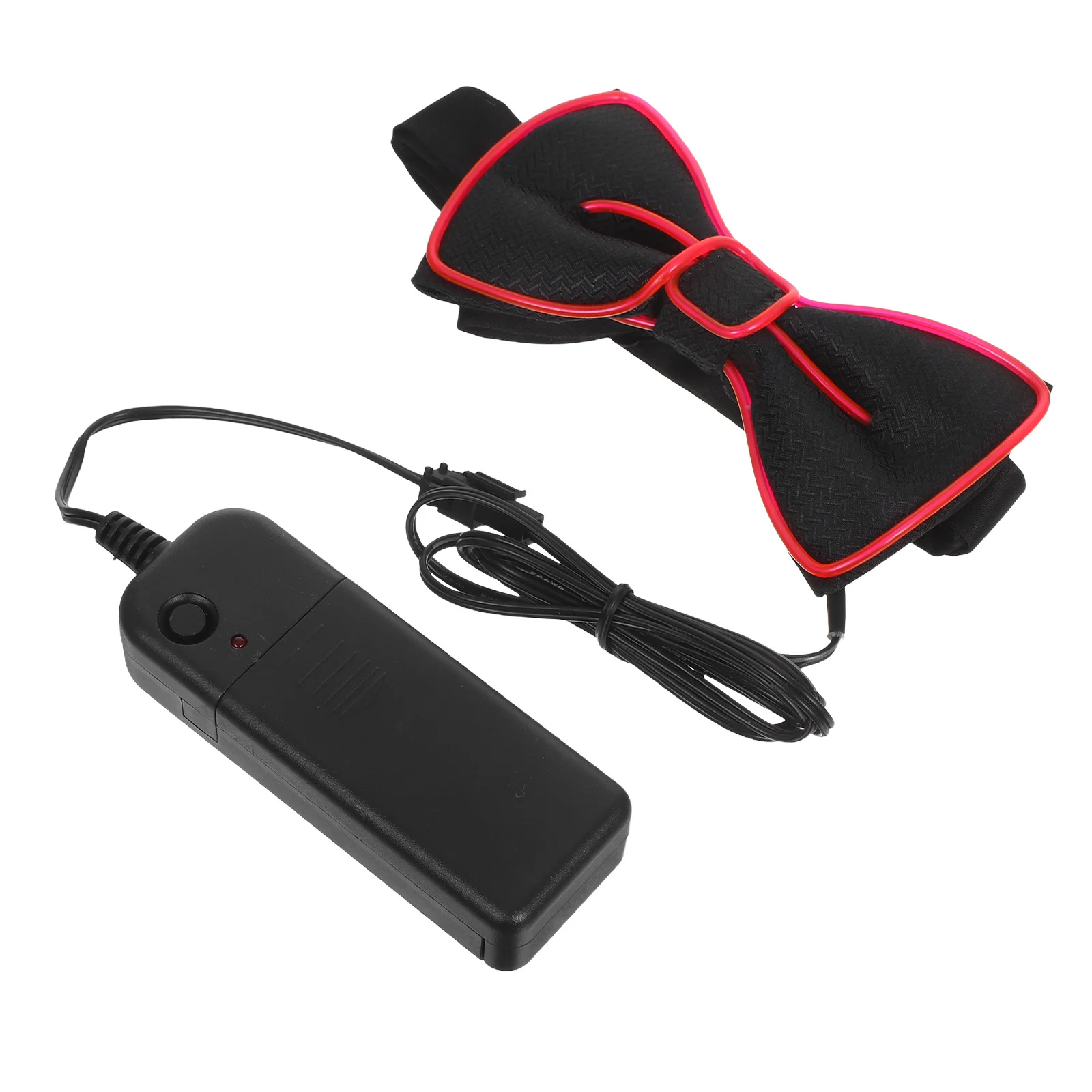 Glowing Bow Tie Pink LED Illuminated Party Tie for Masquerade Halloween Cosplay Fancy Outfit Luminous Neck Decoration
Glowing Bow Tie Pink LED Illuminated Party Tie for Masquerade Halloween Cosplay Fancy Outfit Luminous Neck Decoration