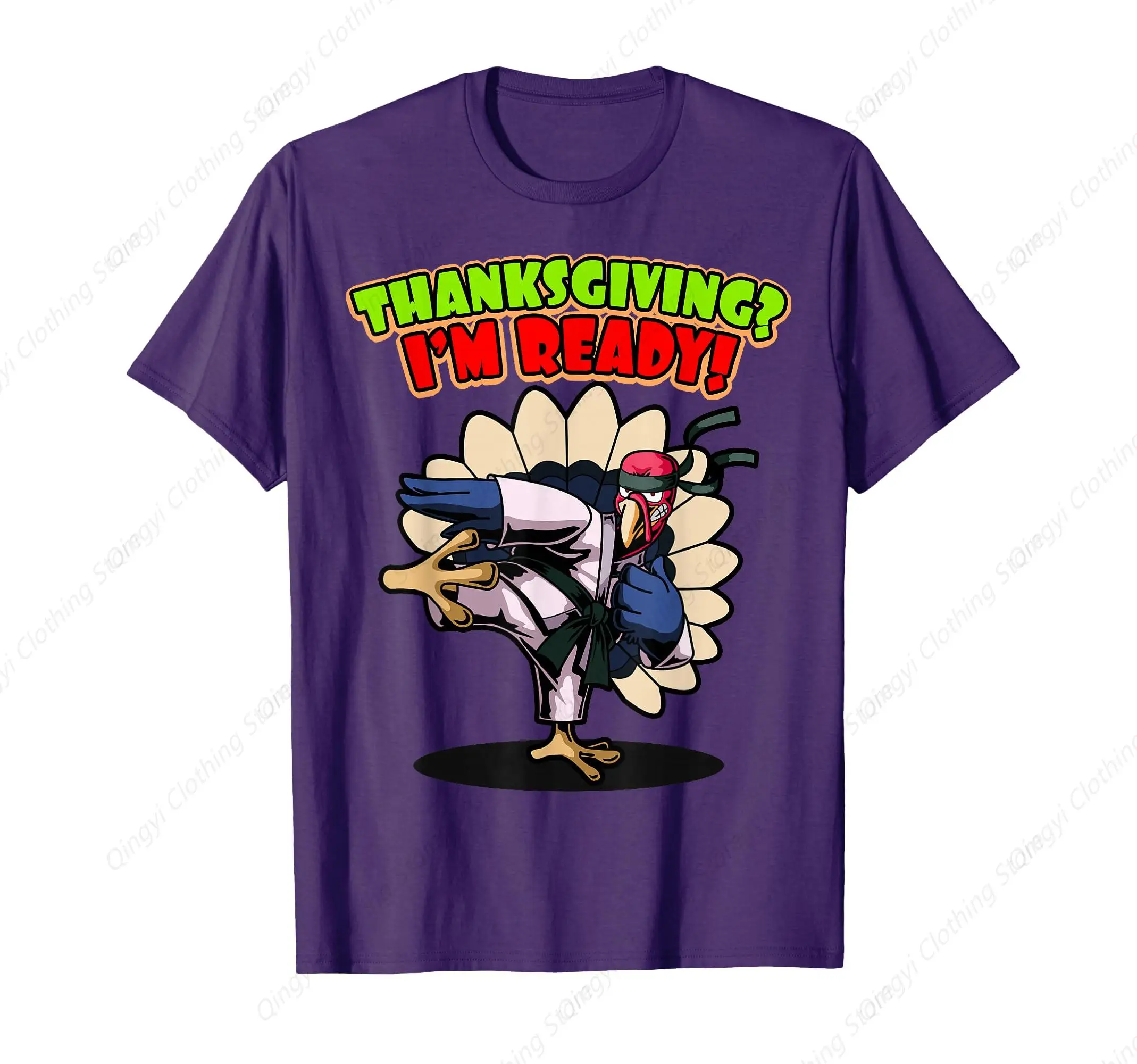 Thanksgiving Funny Turkey, Men Women Martial Arts T-Shirt
Thanksgiving Funny Turkey, Men Women Martial Arts T-Shirt