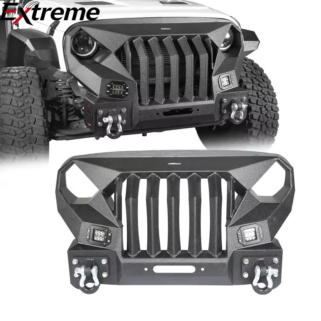 Front Bumper Stubby Bumper Off Road Short Style Bumper with for Jeep Wrangler JK 2007-2017
Front Bumper Stubby Bumper Off Road Short Style Bumper with for Jeep Wrangler JK 2007-2017