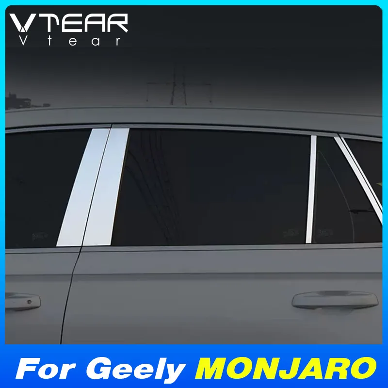 Vtear Car Window Trim Cover B Column Anti-Scratch Exterior Car-Styling Accessories Parts For Geely Monjaro Kx11 Manjaro 2024
Vtear Car Window Trim Cover B Column Anti-Scratch Exterior Car-Styling Accessories Parts For Geely Monjaro Kx11 Manjaro 2024