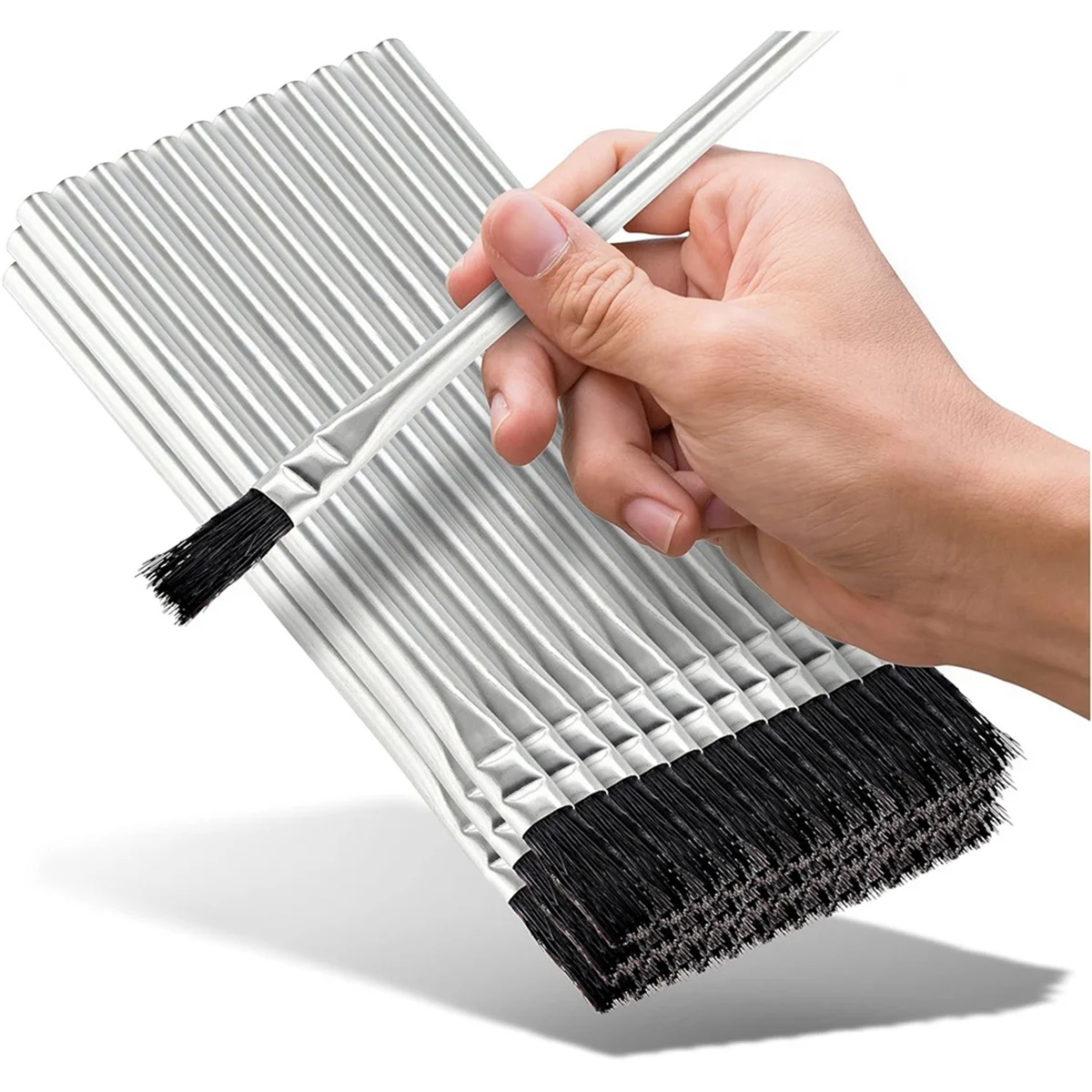Beauty Acid Brushes - 48 Count 3/8 Inch Horsehair Acid Flux Brushes, Disposable Glue Brushes for Woodworking, Epoxy Brushes
Beauty Acid Brushes - 48 Count 3/8 Inch Horsehair Acid Flux Brushes, Disposable Glue Brushes for Woodworking, Epoxy Brushes