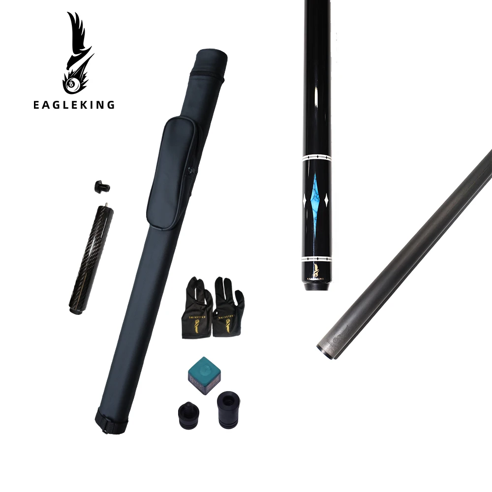 2024 Black technology Carbon Fiber Pool Cue 1/2 Split Cue 8-layer Pigskin 12.4mm Tip Size Billiard Cue Innovative Design
2024 Black technology Carbon Fiber Pool Cue 1/2 Split Cue 8-layer Pigskin 12.4mm Tip Size Billiard Cue Innovative Design