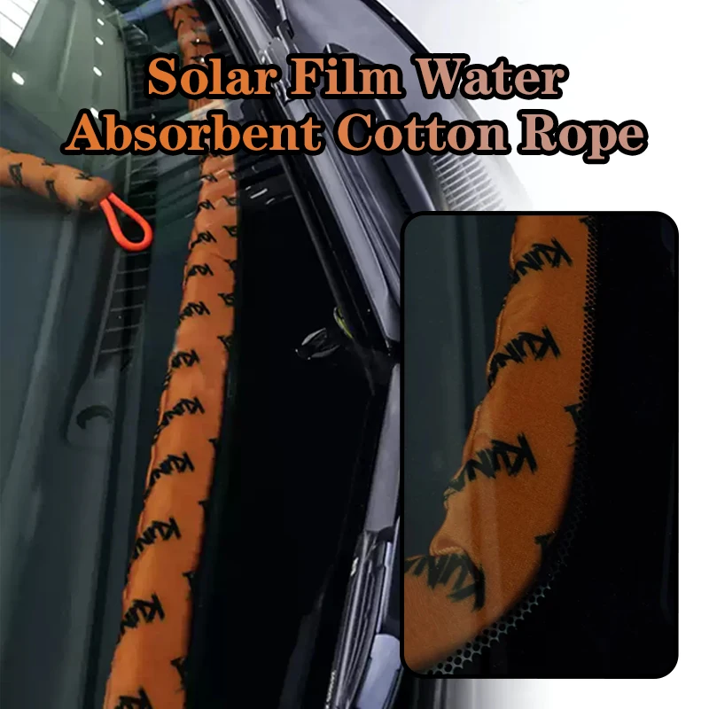 Multifunctional Water-Absorbent Cotton Rope, Car Tint & Solar Film Installation Tool, Ideal for PPF and Vinyl Wrap Application
Multifunctional Water-Absorbent Cotton Rope, Car Tint & Solar Film Installation Tool, Ideal for PPF and Vinyl Wrap Application