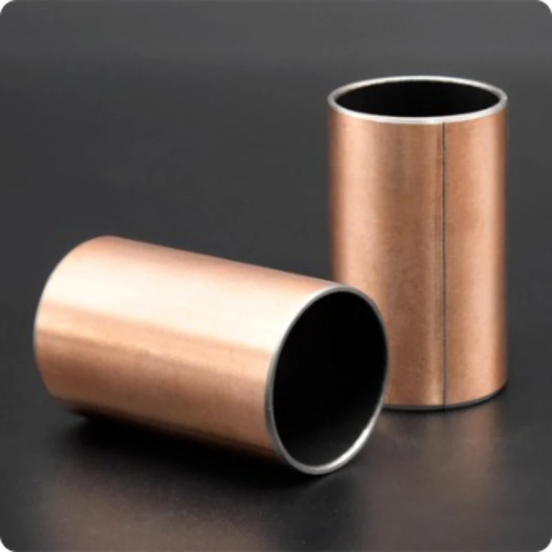 10pcs SF-1 Oil-Free Self-Lubricating Composite Bearing Inner Diameter: 50/55/60mm Sleeve Bushing, Wear-Resistant Copper Sleeve
10pcs SF-1 Oil-Free Self-Lubricating Composite Bearing Inner Diameter: 50/55/60mm Sleeve Bushing, Wear-Resistant Copper Sleeve