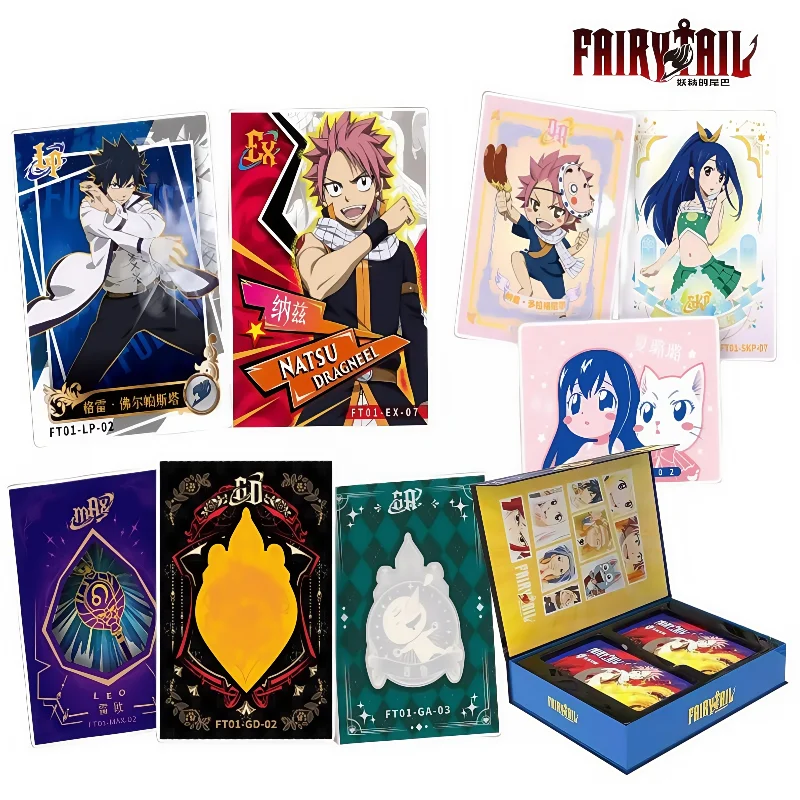 Official Genuine Fairy Tail Game Anime Card Anime Peripheral Enthusiasts Festival Collection Toys Gifts Flash Card Original Box 
Official Genuine Fairy Tail Game Anime Card Anime Peripheral Enthusiasts Festival Collection Toys Gifts Flash Card Original Box