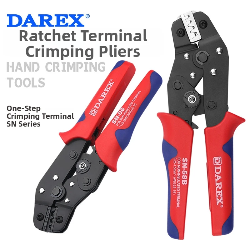Darex DuPont spring terminal automotive wiring harness power SN cold-press terminal wire crimping pliers
Darex DuPont spring terminal automotive wiring harness power SN cold-press terminal wire crimping pliers