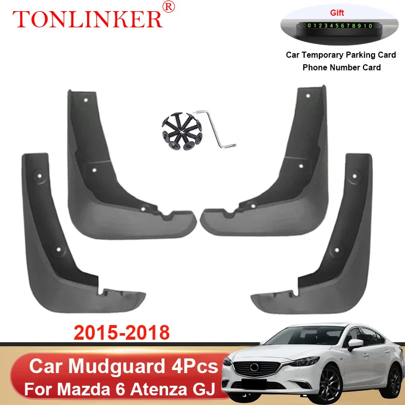 Автомобильный брызговик TONLINKER для Mazda 6 Atenza GJ 2015 2016 2017 2018, брызговики, брызговики, переднее и заднее брызговики
Автомобильный брызговик TONLINKER для Mazda 6 Atenza GJ 2015 2016 2017 2018, брызговики, брызговики, переднее и заднее брызговики