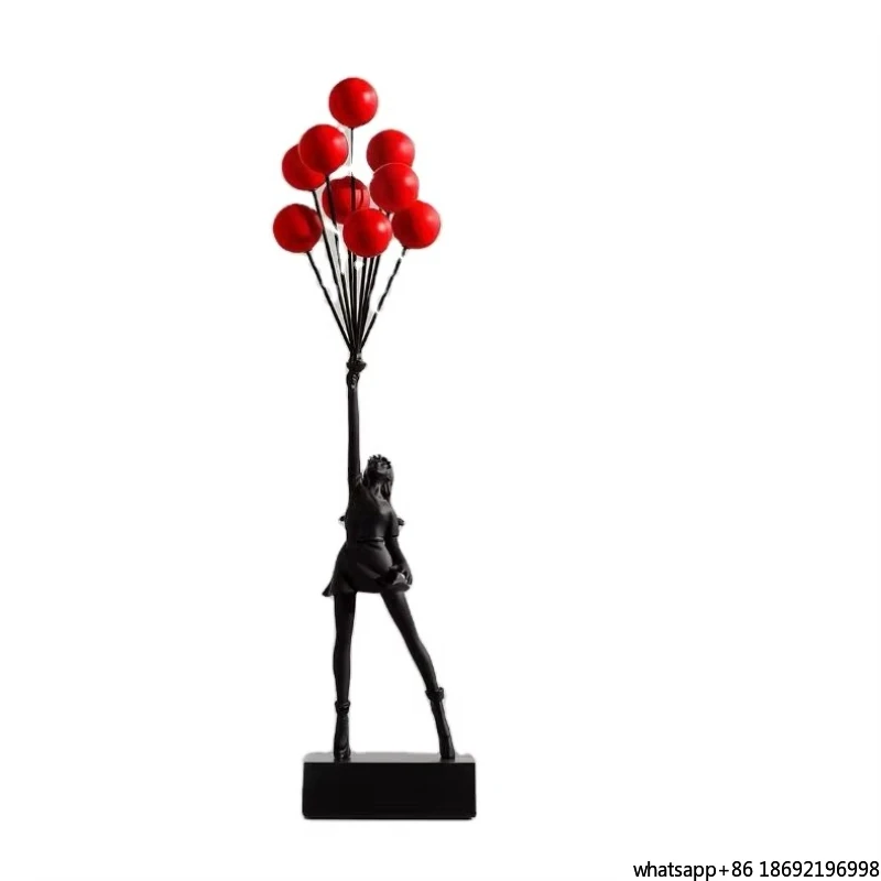 Nordic light luxury resin crafts creative bubble girl figure sculpture
Nordic light luxury resin crafts creative bubble girl figure sculpture