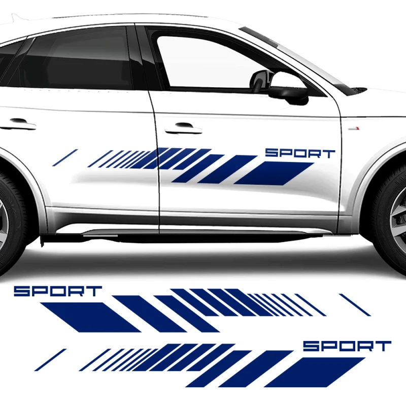 Car Stickers body Appearance modification customizeddecals Sport Vinyl decals For Audi Q3 Q5 Q7
Car Stickers body Appearance modification customizeddecals Sport Vinyl decals For Audi Q3 Q5 Q7