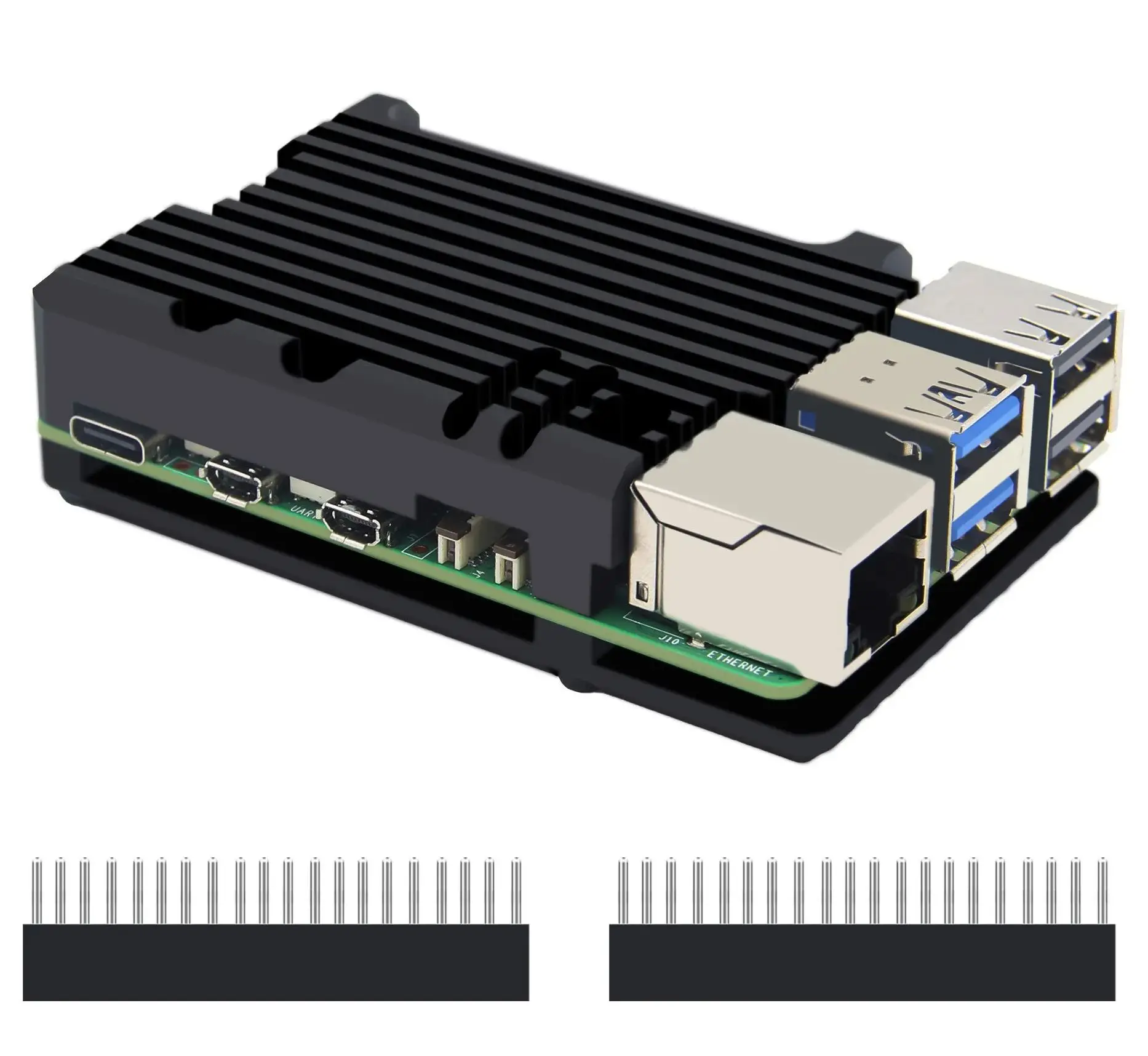 Raspberry Pi 5 Чехол | Пассивное охлаждение | Корпус из алюминиевого сплава для Pi 5
Raspberry Pi 5 Чехол | Пассивное охлаждение | Корпус из алюминиевого сплава для Pi 5