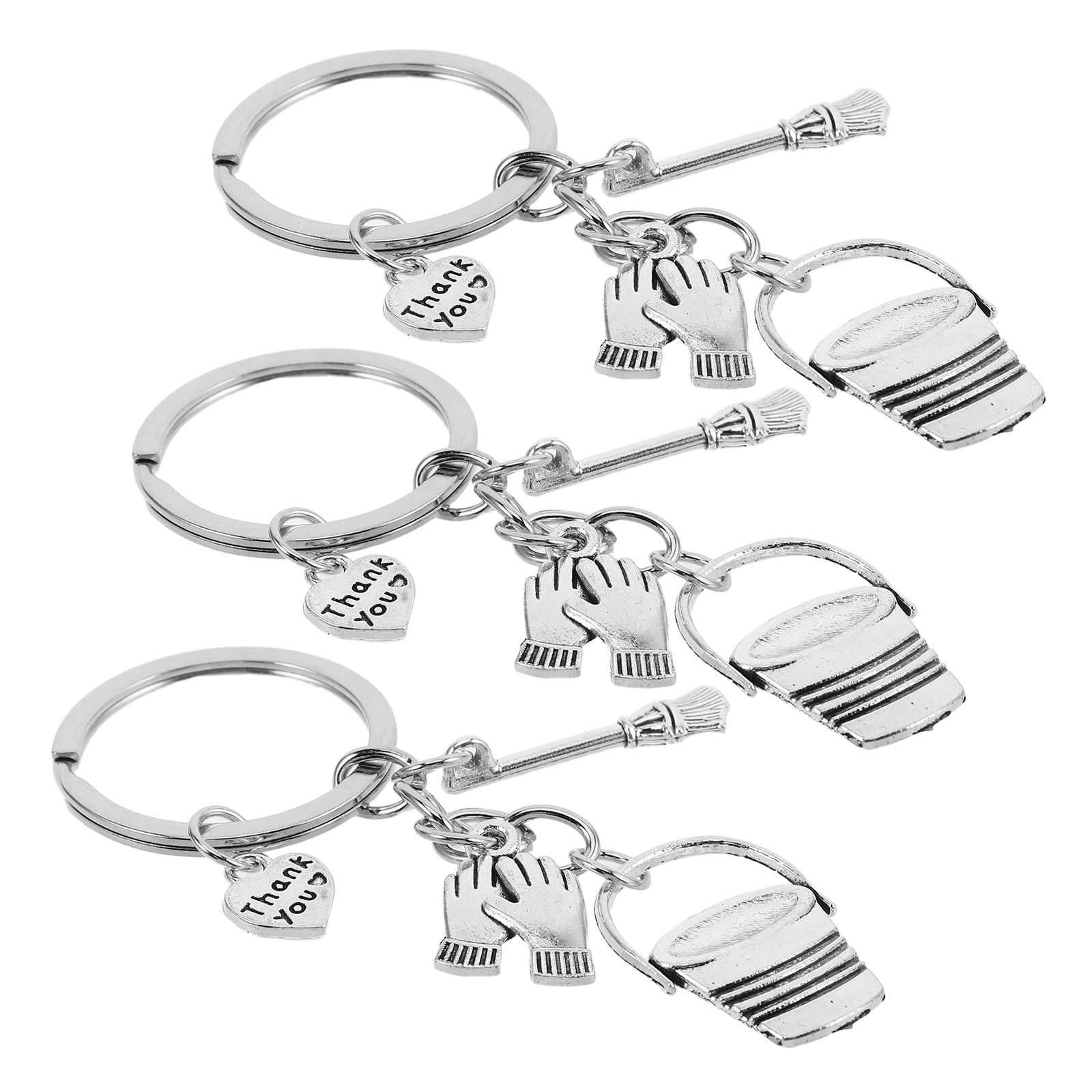 3 Pcs Creative Key Chain Broom and Dustpan Keychain Keyring American Broomstick Decor Zinc Alloy
3 Pcs Creative Key Chain Broom and Dustpan Keychain Keyring American Broomstick Decor Zinc Alloy