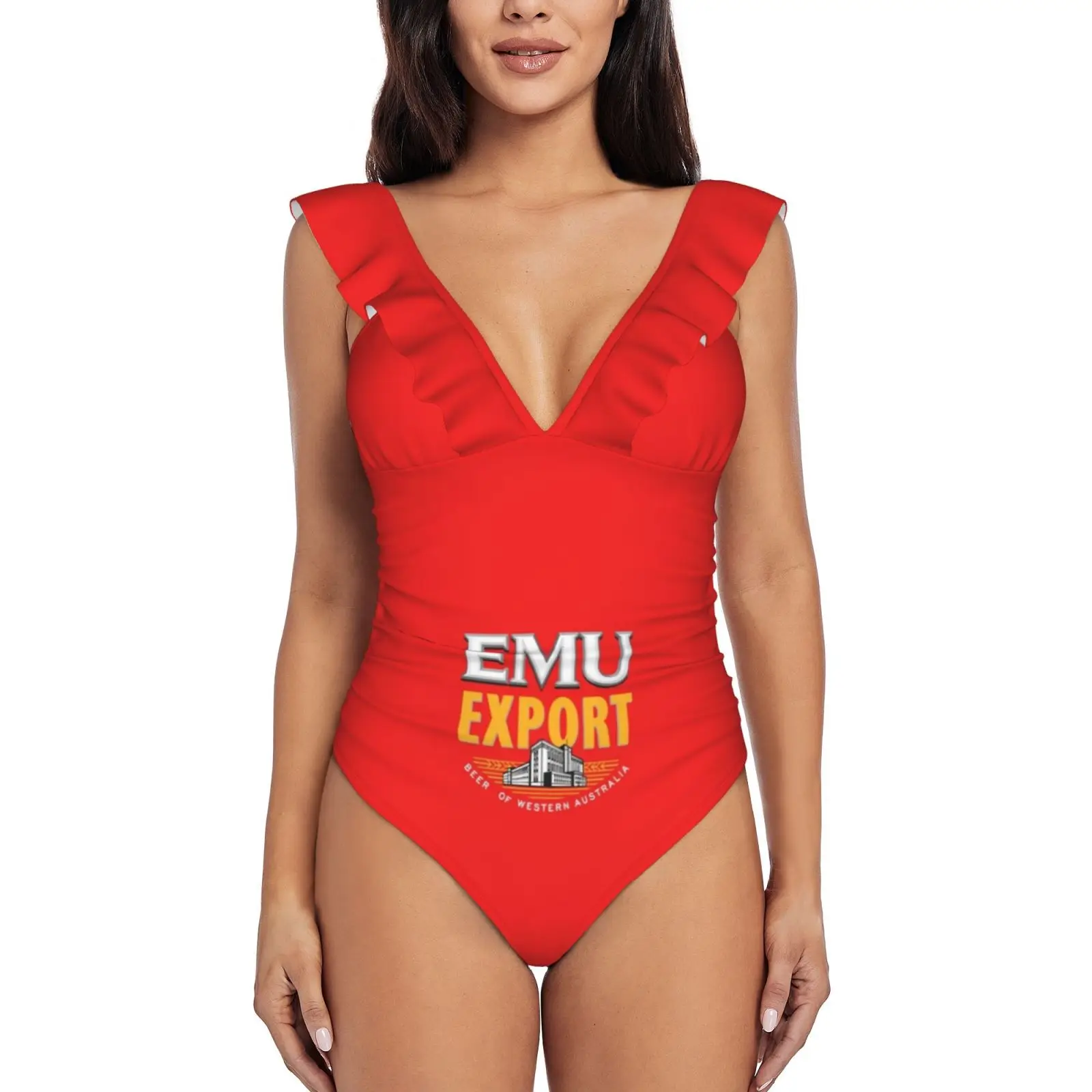 Original Emu Export Sexy Ruffle Print Swimwear Women One Piece Swimsuit Female Monokini Bathing Suit Emu Export Emu Export Bush
Original Emu Export Sexy Ruffle Print Swimwear Women One Piece Swimsuit Female Monokini Bathing Suit Emu Export Emu Export Bush