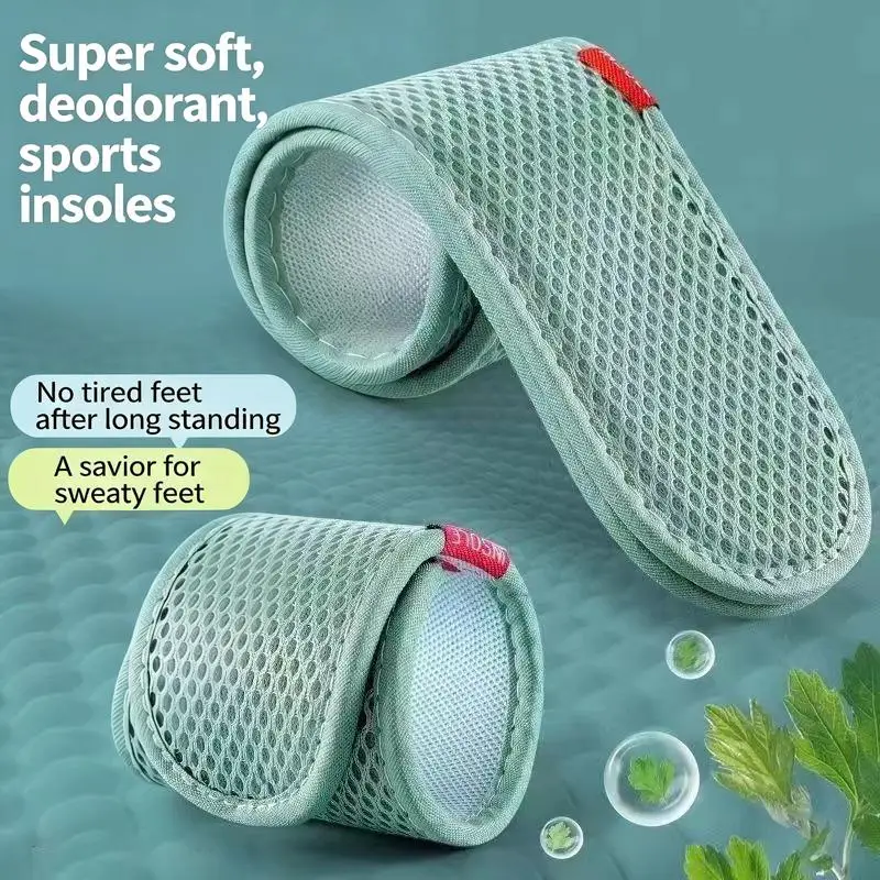 Cotton Bamboo Charcoal Shoe Insoles Artemisia Fragrant Soft Cushion Elastic Mesh Anti Sweat Deodorant Foot Care Insoles
Cotton Bamboo Charcoal Shoe Insoles Artemisia Fragrant Soft Cushion Elastic Mesh Anti Sweat Deodorant Foot Care Insoles