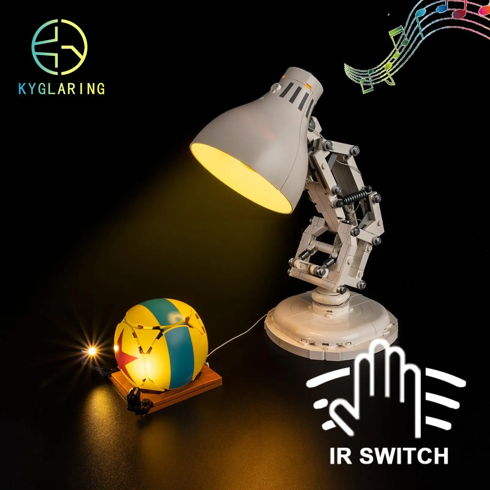 Kyglaring Led Lighting Set DIY Toys For Ideas Pixar Luxo Jr 21357 Building Blocks (Not Included Model)
Kyglaring Led Lighting Set DIY Toys For Ideas Pixar Luxo Jr 21357 Building Blocks (Not Included Model)