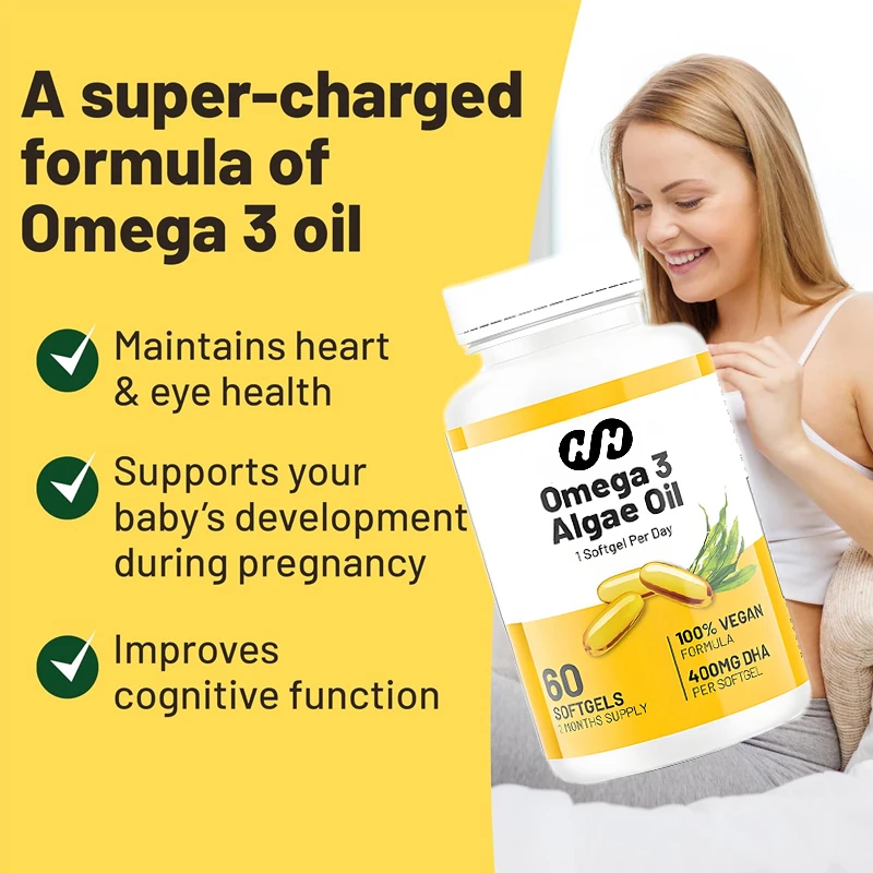 Добавки Omega 3 - 60 основных жирных кислот от растений, водорослей и вегетарианских DHA для суставов, сердца и поддержки иммунитета
Добавки Omega 3 - 60 основных жирных кислот от растений, водорослей и вегетарианских DHA для суставов, сердца и поддержки иммунитета