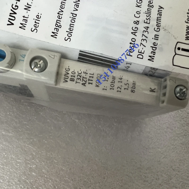 FESTO 573410 VUVG-B10-T32C-AZT-F-1T1L 
FESTO 573410 VUVG-B10-T32C-AZT-F-1T1L