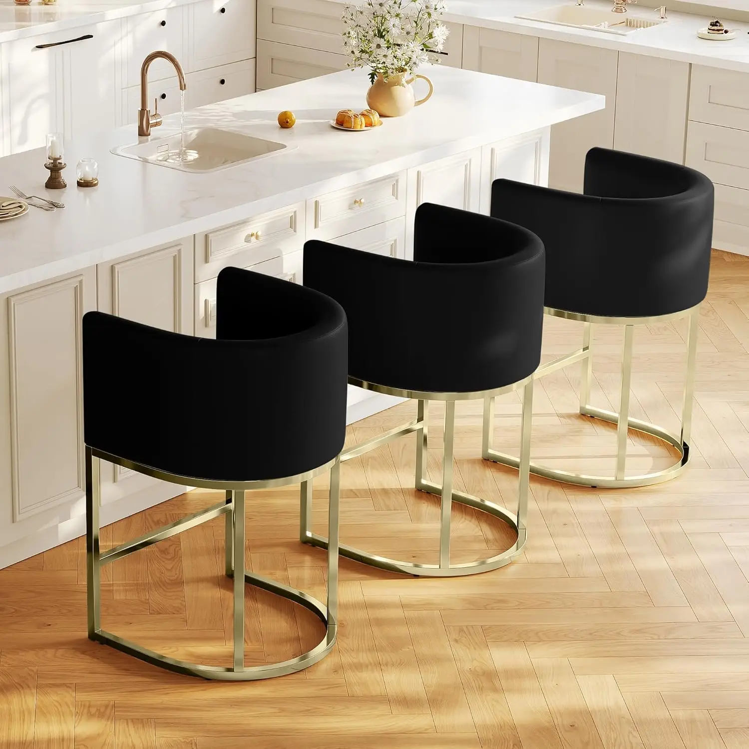 Набор из 3 барных стульев, современные кухонные островные стулья из искусственной кожи, золотые полированные барные стулья, искусственная кожа, по индивидуальному заказу
Набор из 3 барных стульев, современные кухонные островные стулья из искусственной кожи, золотые полированные барные стулья, искусственная кожа, по индивидуальному заказу