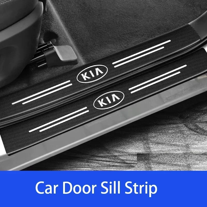 Carbon Fiber Car Door Sill Protector Threshold Strip Stickers for KIA RIO Pegas Sportage Sorento Optima Borrego Cerato Carens
Carbon Fiber Car Door Sill Protector Threshold Strip Stickers for KIA RIO Pegas Sportage Sorento Optima Borrego Cerato Carens