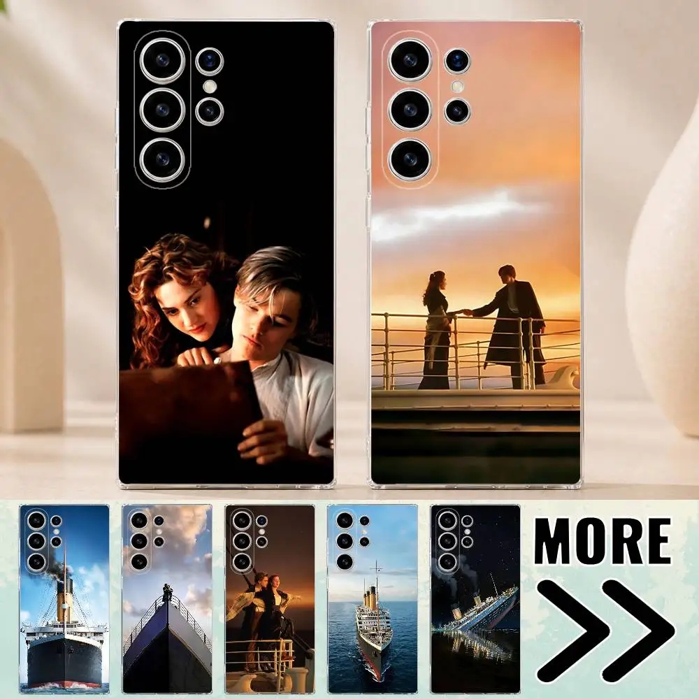 Titanic Rose Jack Movie Phone Case for Samsung Galaxy S21 22 Ultra Plus S23 24 FE Lite S25 26 Transparent Cover
Titanic Rose Jack Movie Phone Case for Samsung Galaxy S21 22 Ultra Plus S23 24 FE Lite S25 26 Transparent Cover