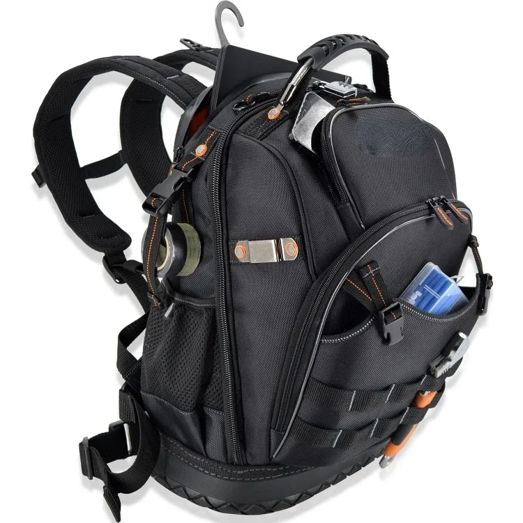 HOME.77-Pockets Tool backpack, backpack for men, bag backpack, Electricians backpack bag, Large electrician
HOME.77-Pockets Tool backpack, backpack for men, bag backpack, Electricians backpack bag, Large electrician