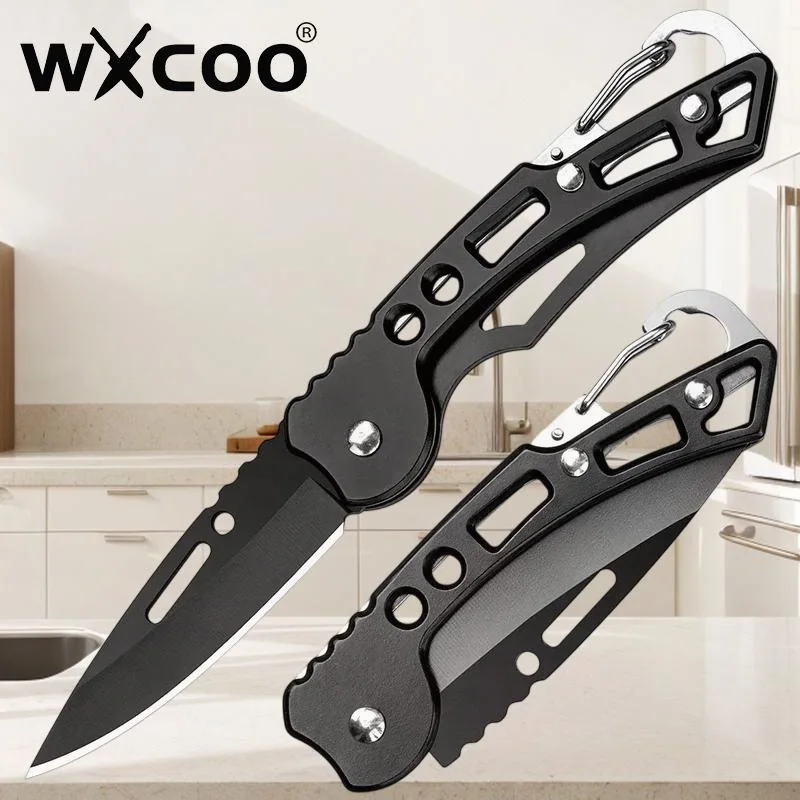 WXCOO Stainless Steel Peeling Knife Kitchen Tool Pocket with Non-slip Handle Boning Utility Folding Knives Kitchen Fruit Knife
WXCOO Stainless Steel Peeling Knife Kitchen Tool Pocket with Non-slip Handle Boning Utility Folding Knives Kitchen Fruit Knife