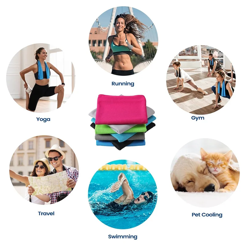 【Hot Cake】4 упаковки охлаждающих полотенец, дышащие спортивные полотенца, охлаждающие полотенца для шеи и лица для занятий йогой в тренажерном зале, кемпинга, фитнеса, бега
【Hot Cake】4 упаковки охлаждающих полотенец, дышащие спортивные полотенца, охлаждающие полотенца для шеи и лица для занятий йогой в тренажерном зале, кемпинга, фитнеса, бега