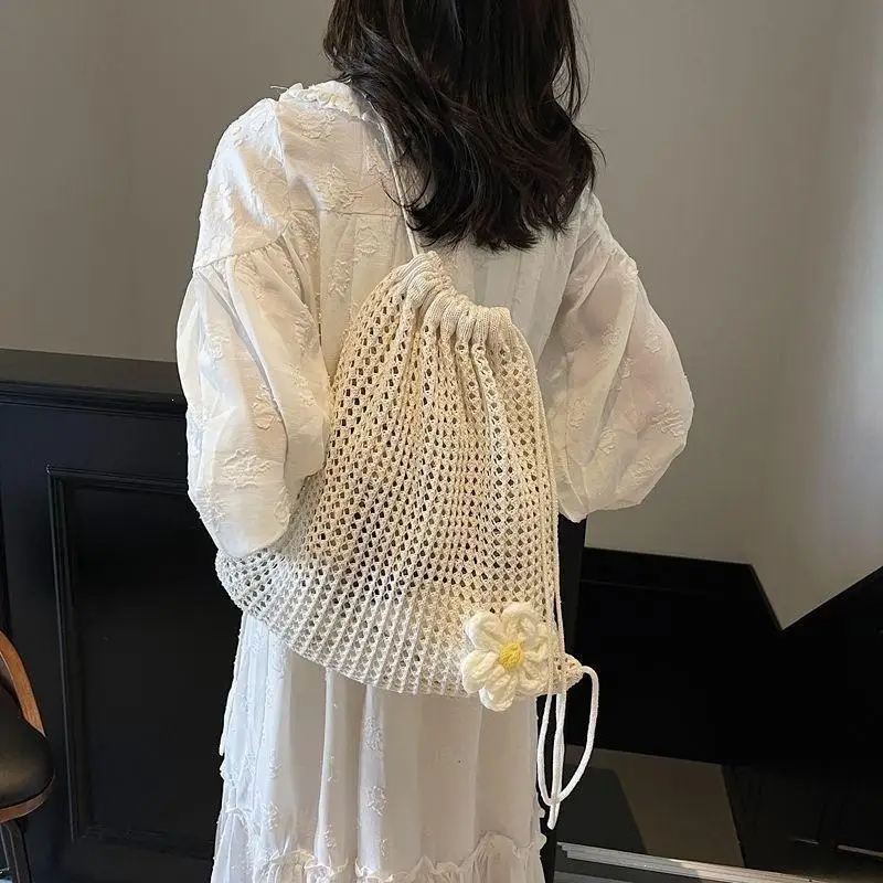 Handcrafted Bohemian Backpack Solid Color Knitting Shoulder Bag for Shopping Convenience
Handcrafted Bohemian Backpack Solid Color Knitting Shoulder Bag for Shopping Convenience