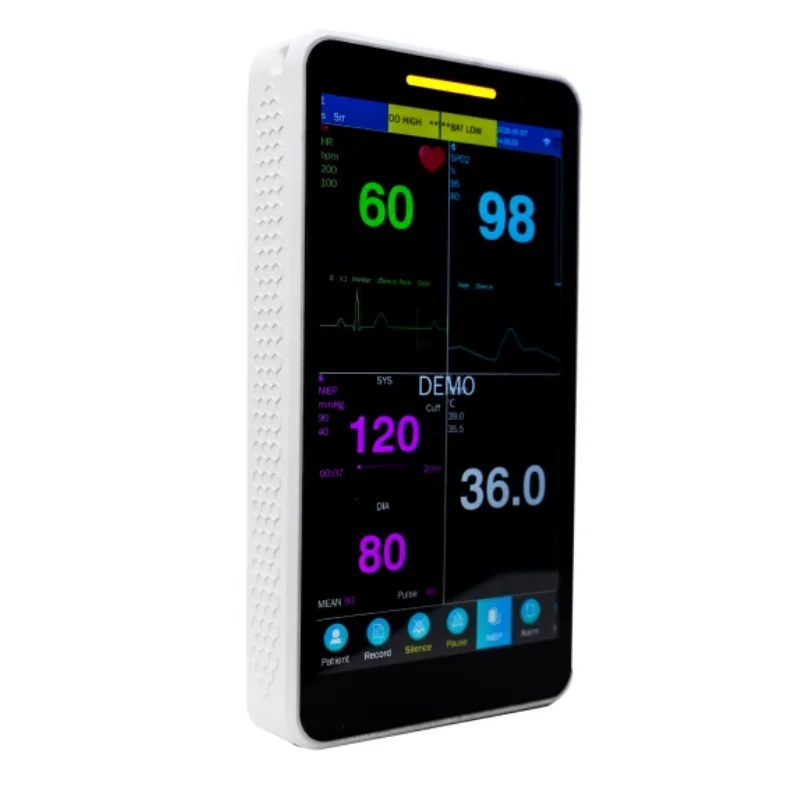 Portable Multiparameter Monitor 5.5inch Touch Screen Veterinary Monitor ECG Machine 3 in 1
Portable Multiparameter Monitor 5.5inch Touch Screen Veterinary Monitor ECG Machine 3 in 1
