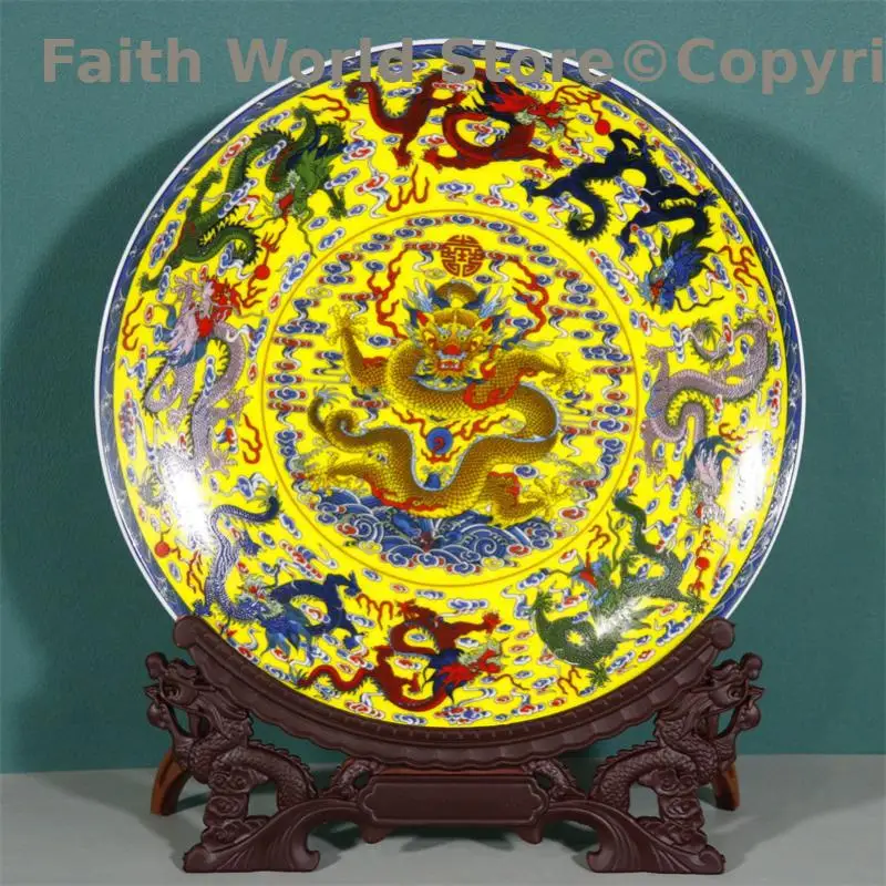 ТОП-коллекция, винтажная китайская 9-драконы, королевская пародия, злой фэн-шуй, фарфоровая тарелка, украшение для дома, офиса, зала, декоративный дисплей
ТОП-коллекция, винтажная китайская 9-драконы, королевская пародия, злой фэн-шуй, фарфоровая тарелка, украшение для дома, офиса, зала, декоративный дисплей