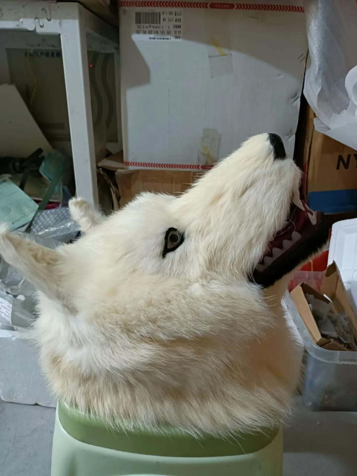 Жесткая модель головы волка около 32x25 см, настенный кулон из пластика и меха, украшение для дома, подарок 
Жесткая модель головы волка около 32x25 см, настенный кулон из пластика и меха, украшение для дома, подарок