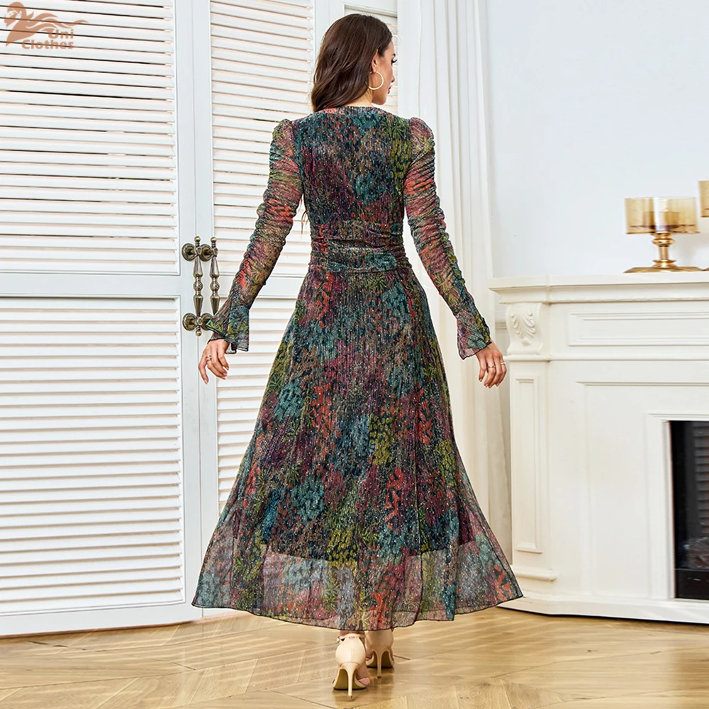 Мусульманское платье Uni со стразами и бисером на талии, Дубай, с v-образным вырезом и цветочным принтом, абайи, сетчатый халат с рукавами Femme Musulmane
Мусульманское платье Uni со стразами и бисером на талии, Дубай, с v-образным вырезом и цветочным принтом, абайи, сетчатый халат с рукавами Femme Musulmane