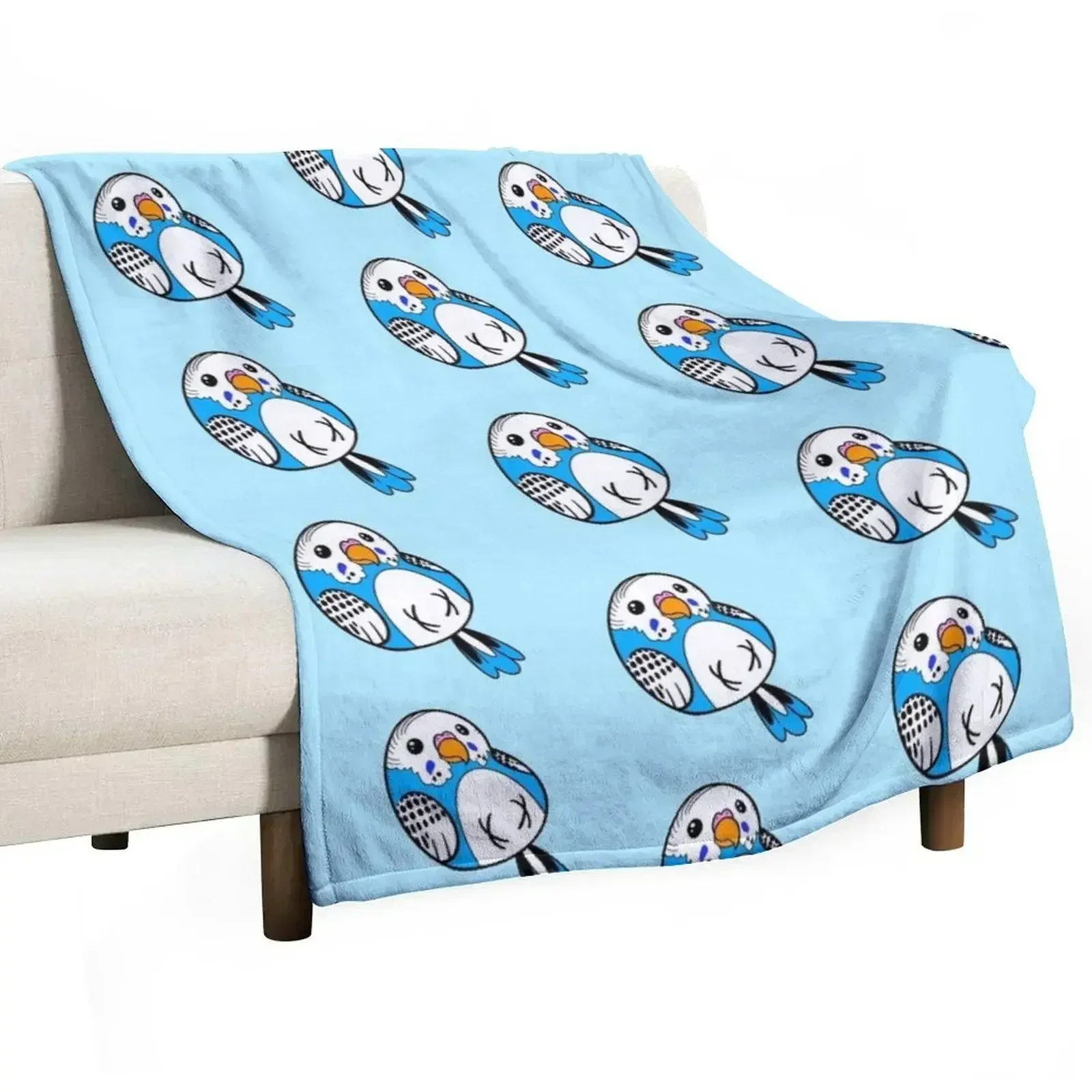 Goodest Parakeet (Blue) Throw Blanket Durable Warm Blanket for Daily Home Use
Goodest Parakeet (Blue) Throw Blanket Durable Warm Blanket for Daily Home Use