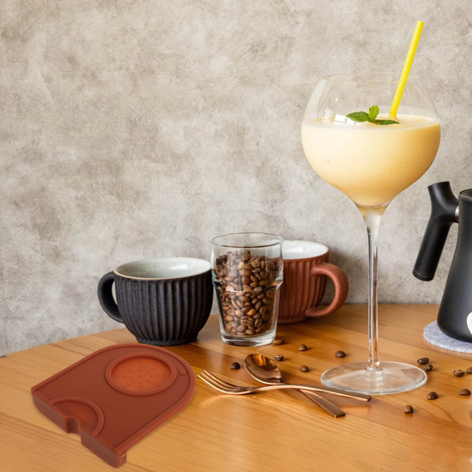 Silicone Coffee Tamping Mat Heat Resistant Non-Slip for Espresso Machine Kitchen Countertop Coffee Pressing Pad Tamper Holder
Silicone Coffee Tamping Mat Heat Resistant Non-Slip for Espresso Machine Kitchen Countertop Coffee Pressing Pad Tamper Holder