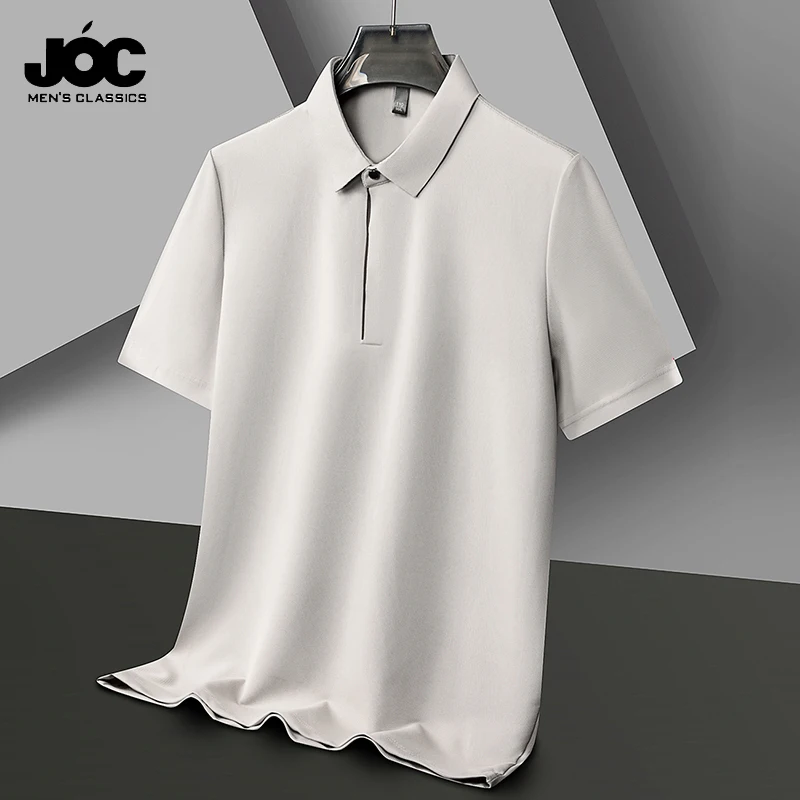 2024 Summer New Men's Business Solid Short Sleeved POLO Shirt Comfortable and Cool Casual Fashion T-shirt
2024 Summer New Men's Business Solid Short Sleeved POLO Shirt Comfortable and Cool Casual Fashion T-shirt
