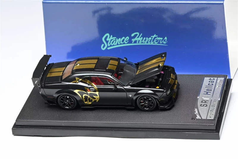 Stance Hunters 1:64 Challenger SRT Hellcat Midnight Matt Black Diecast Model Car
Stance Hunters 1:64 Challenger SRT Hellcat Midnight Matt Black Diecast Model Car