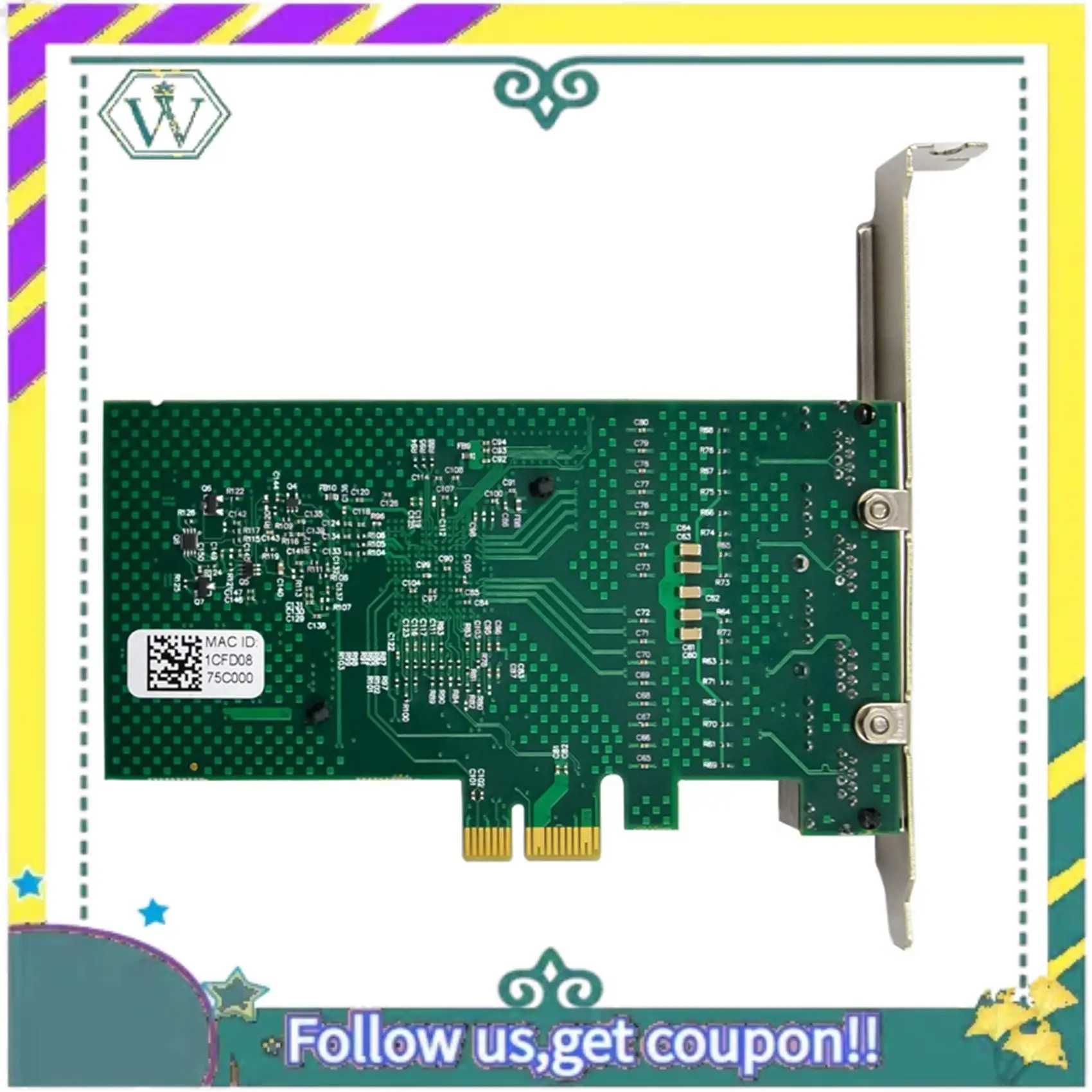 НОВЫЙ сетевой адаптер BCM5719 PCI-E X1, 4-портовая гигабитная сетевая карта, Ethernet-серверный адаптер, адаптер сетевой карты PCI-E
НОВЫЙ сетевой адаптер BCM5719 PCI-E X1, 4-портовая гигабитная сетевая карта, Ethernet-серверный адаптер, адаптер сетевой карты PCI-E