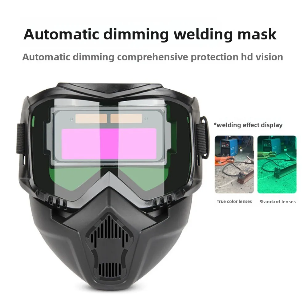 Полностью автоматическая фотоэлектрическая сварочная маска с креплением на голову, защитная маска для сварки с защитой от сильного света, съемная разделенная сварочная крышка
Полностью автоматическая фотоэлектрическая сварочная маска с креплением на голову, защитная маска для сварки с защитой от сильного света, съемная разделенная сварочная крышка