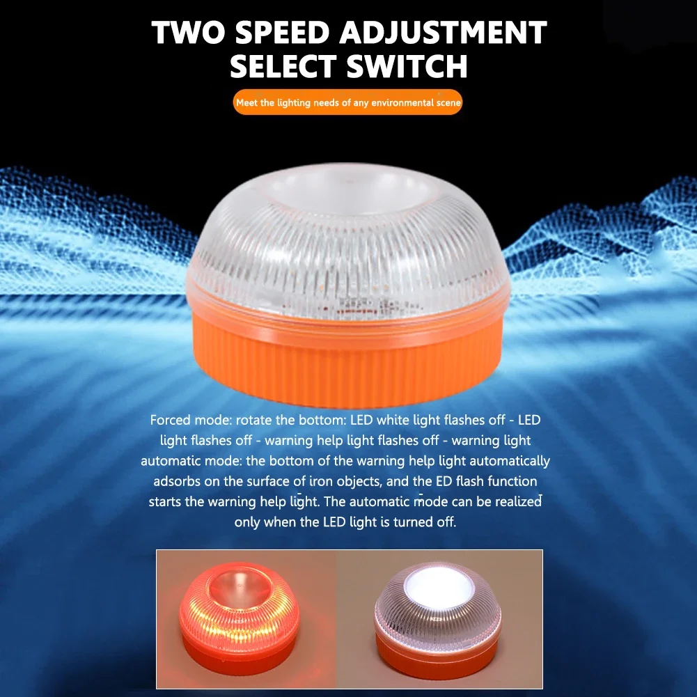 Car Emergency Light V16 Flashlight Magnetic Induction Strobe Flashing Beacon Lamp DGT Approved Waterproof Safety Warning Light
Car Emergency Light V16 Flashlight Magnetic Induction Strobe Flashing Beacon Lamp DGT Approved Waterproof Safety Warning Light