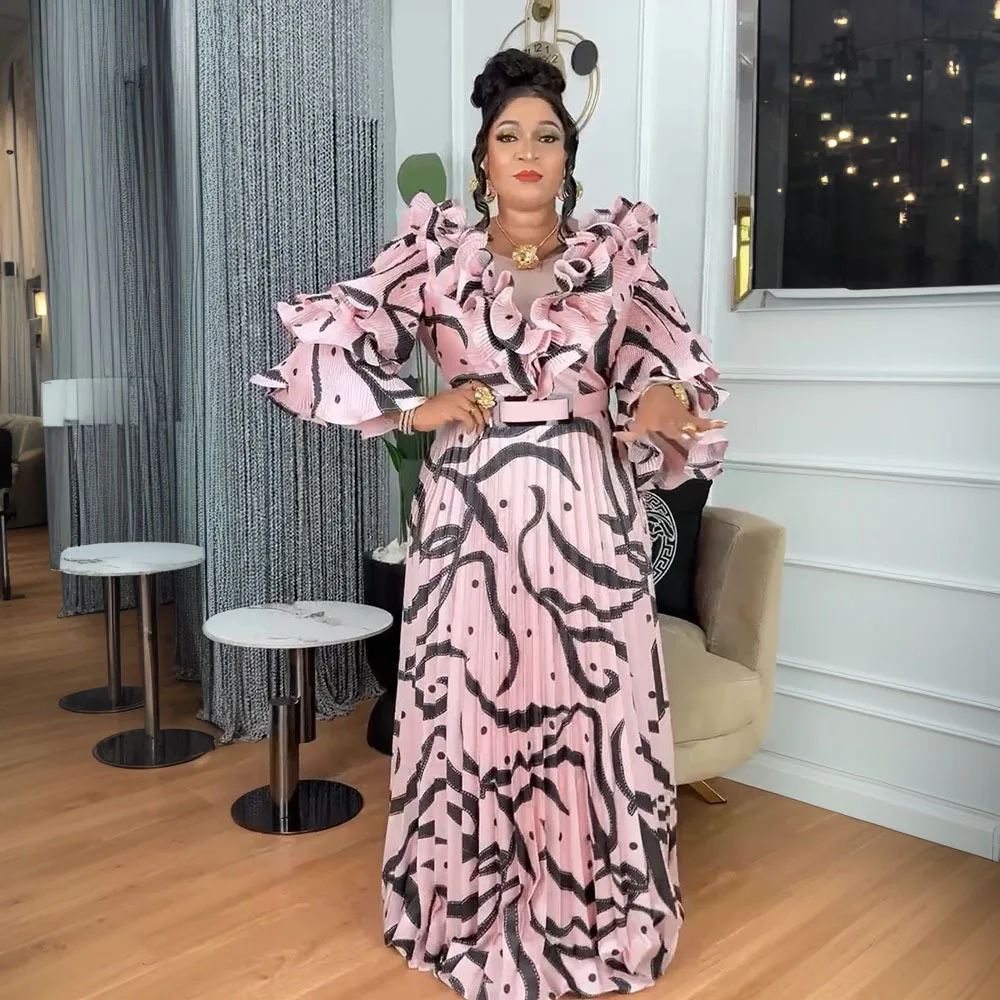 African Party Dresses for Women Plus Size Fashion Dashiki Ankara Wedding Evening Gown Elegant Turkey Muslim Maxi Dress 2025
African Party Dresses for Women Plus Size Fashion Dashiki Ankara Wedding Evening Gown Elegant Turkey Muslim Maxi Dress 2025