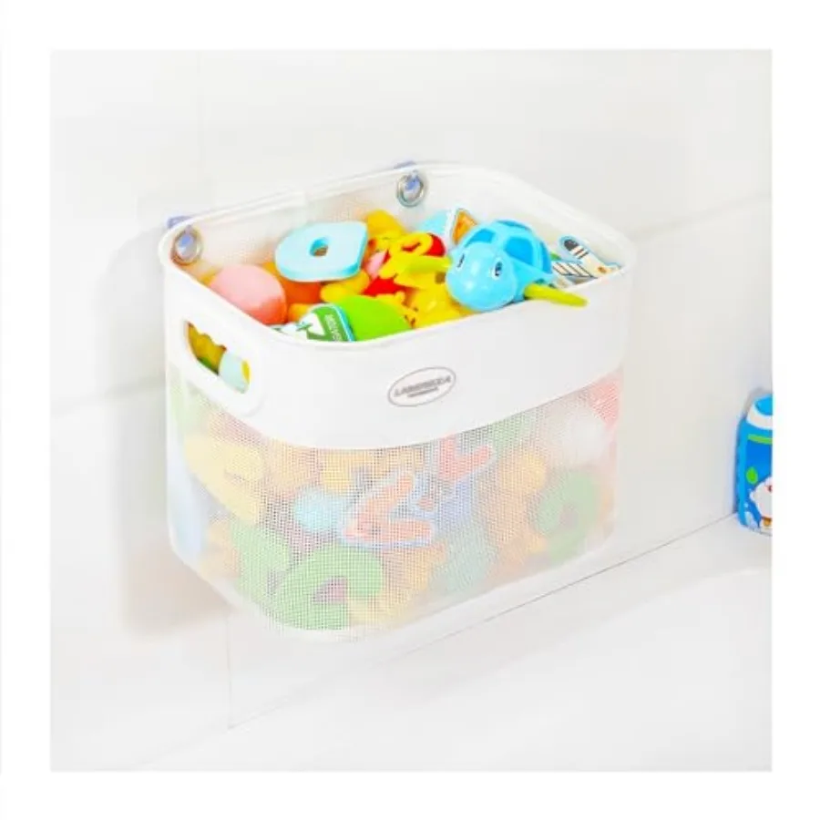 Quick Scoop Baby Mesh Bath Toy Storage, 2x Capacity and Large Opening Bath Toy Organizer Baby Bath Gift Bathtub Toy Holder, Toy
Quick Scoop Baby Mesh Bath Toy Storage, 2x Capacity and Large Opening Bath Toy Organizer Baby Bath Gift Bathtub Toy Holder, Toy