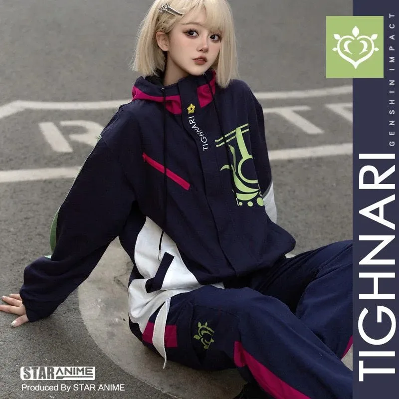 Anime Genshin Impact Tighnari Cosplay Cool Hoodies Tops Harajuku Casual Coat Sweatshirt Springs Autumn Unisex Loose Jacket Pants
Anime Genshin Impact Tighnari Cosplay Cool Hoodies Tops Harajuku Casual Coat Sweatshirt Springs Autumn Unisex Loose Jacket Pants
